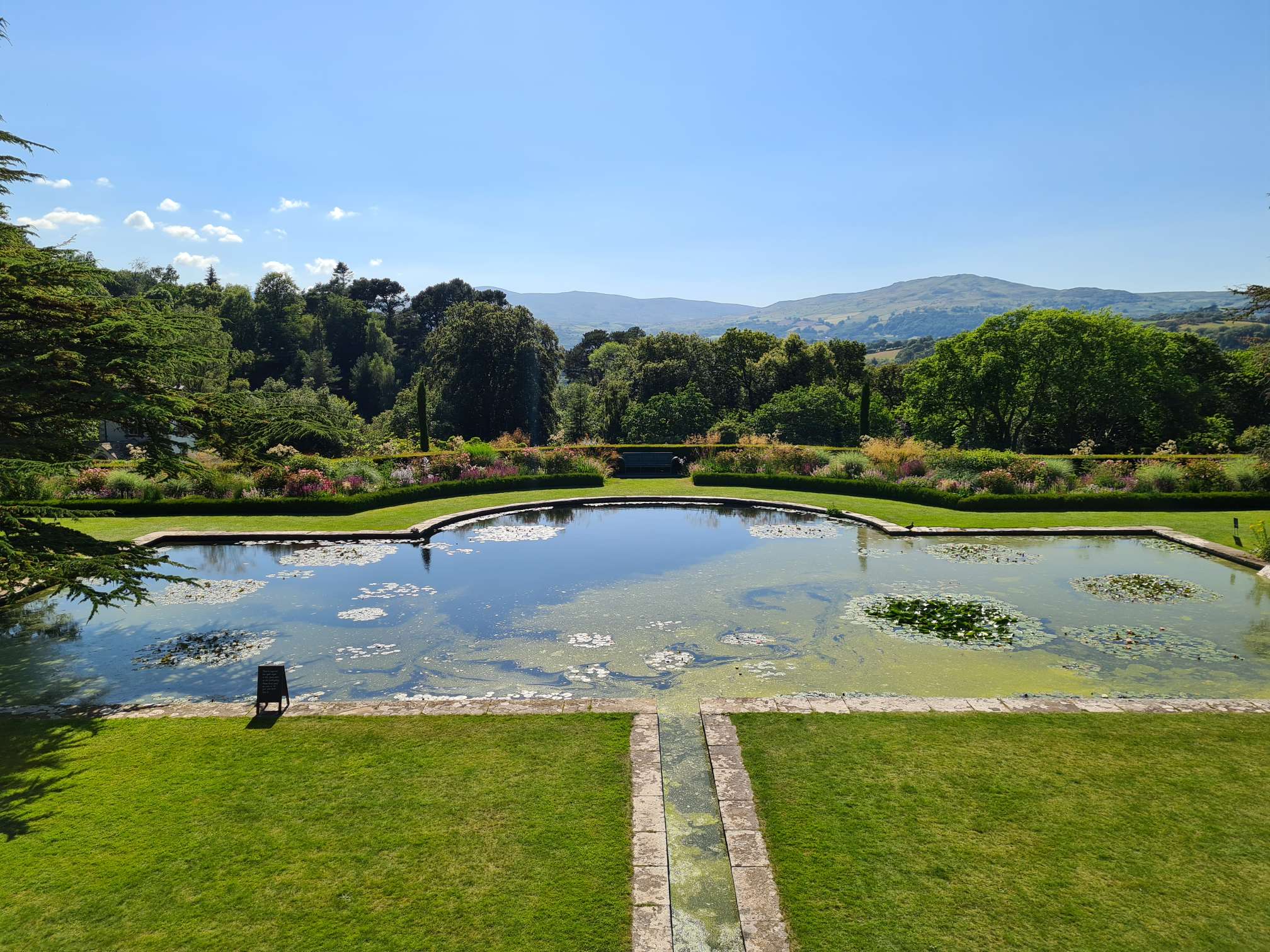 Bodnant Garden Pond